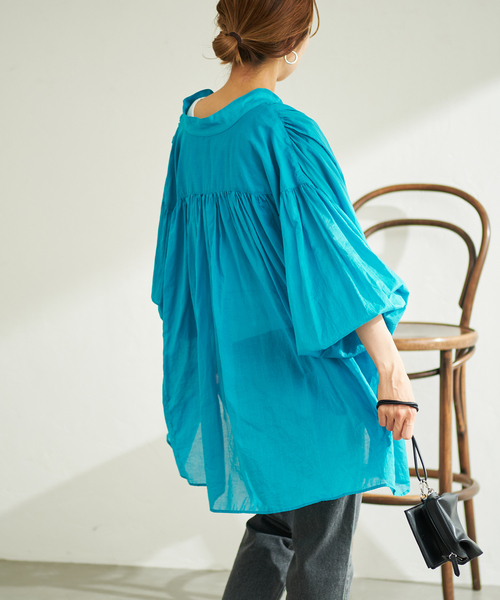 FRAMeWORK（フレームワーク）の「ボリュームギャザーブラウス（シャツ