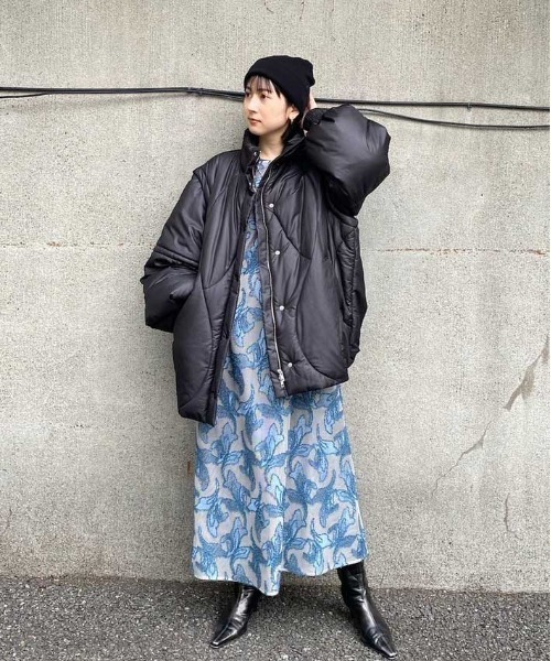セール】2WAY WAVE STITCH PADDED JACKET（その他アウター）｜Ameri