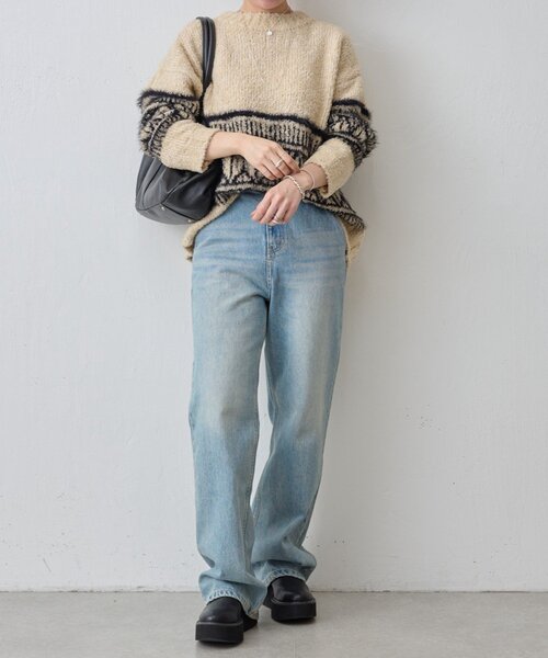 BEARDSLEY（ビアズリー）の「ビッグフェアアイル柄プルオーバー