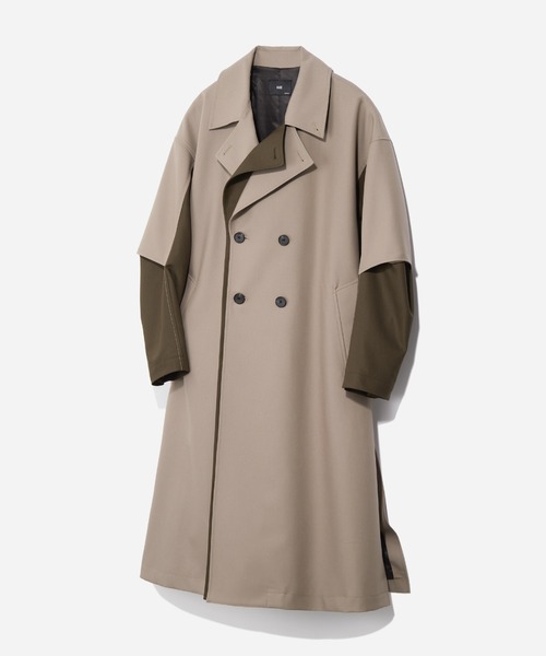 レイヤードダブルコート(HARE)（トレンチコート）｜HARE（ハレ）の