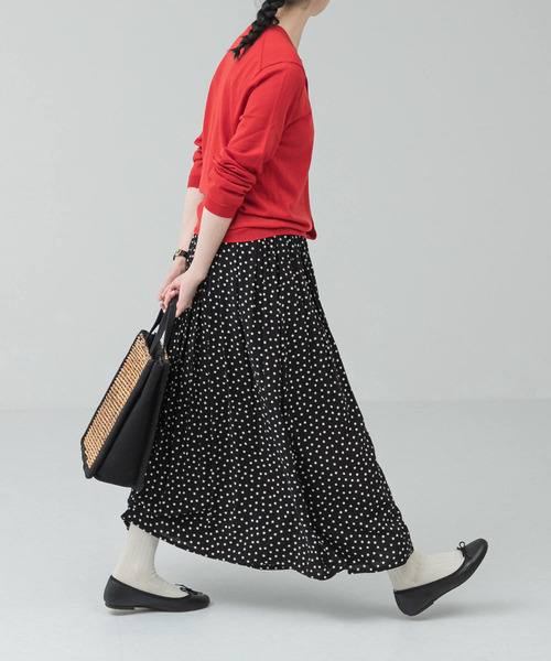 かぐれ（カグレ）の「ドットギャザースカート（スカート）」 - WEAR