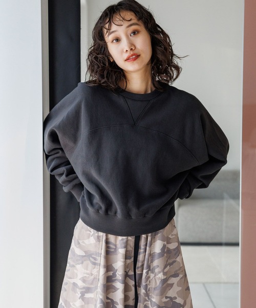 niko and（ニコアンド）の「ビンテージ風ラバートコクーンプル