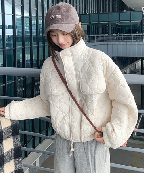 おしゃれスタ（オシャレスタ）の「星形キルティングジャケット（その他