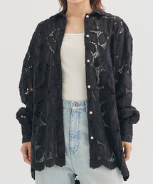 セール】【AMERI/アメリ】別注 3D FLOWER LAYERED SKIRT/フラワー