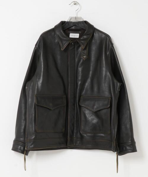 new basic COW LEATHER TYPE A-2 JACKET（その他アウター）｜URBAN