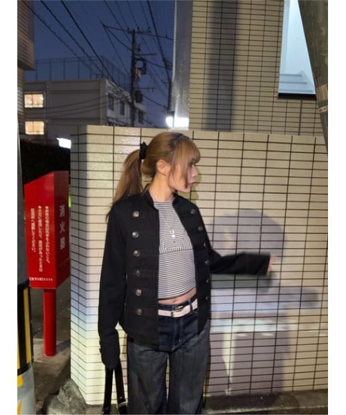 COTTON NAPOLEON ジャケット（その他アウター）｜LAGUA GEM