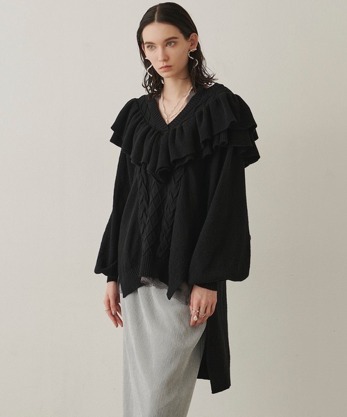 LA BELLE ETUDE（ラベルエチュード）の「ボリュームフリルケイブル