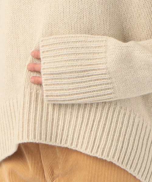 GALERIE VIE（ギャルリー ヴィー）の「ファインウール Vネックプル