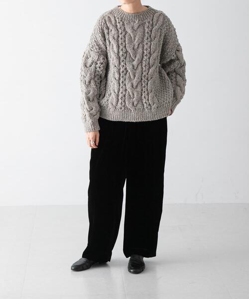 かぐれ（カグレ）の「ペルーアランクルーネックニット（ニット