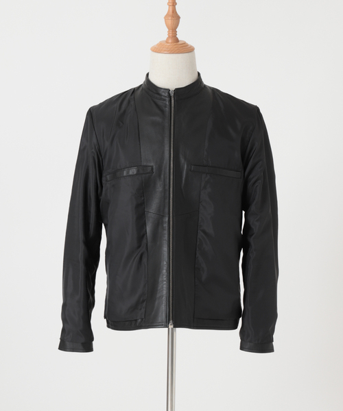 セール】ラムレザー シングルライダースジャケット（ライダース