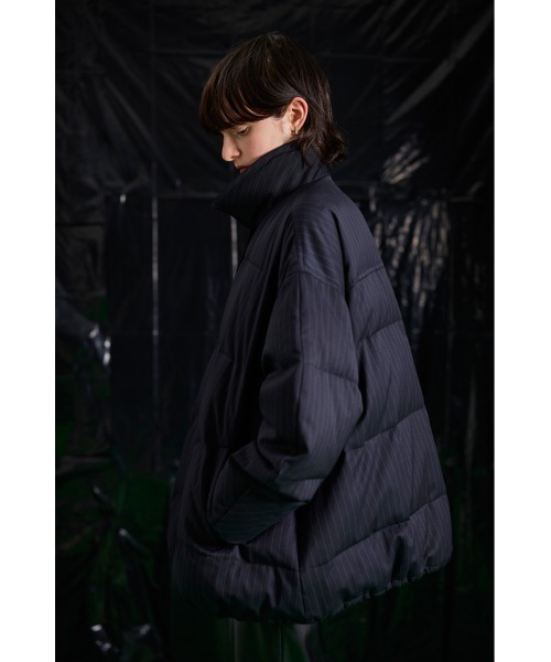 RIM.ARK（リムアーク）の「Coverall stripe down CT（ダウンジャケット