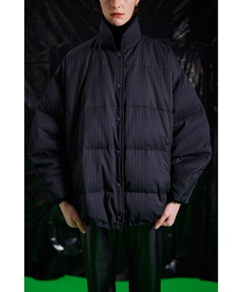 RIM.ARK（リムアーク）の「Coverall stripe down CT（ダウンジャケット