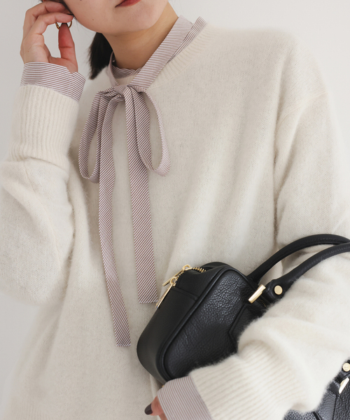 セール】フォックスアルパカプルオーバー（ニット/セーター）｜SLOBE