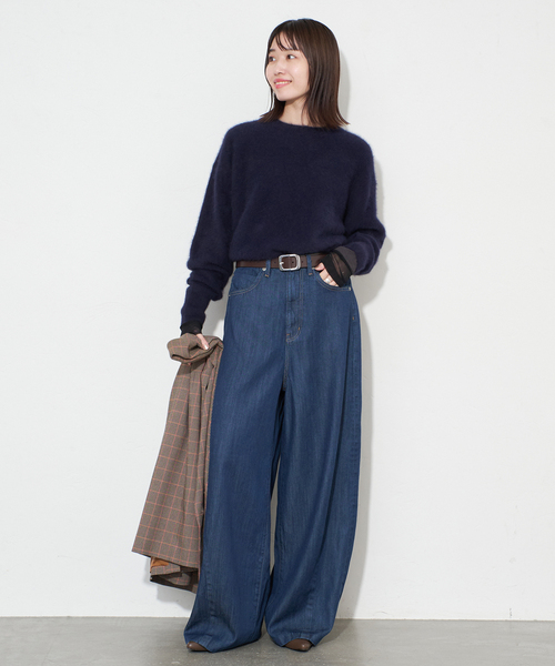 セール】フォックスアルパカプルオーバー（ニット/セーター）｜SLOBE