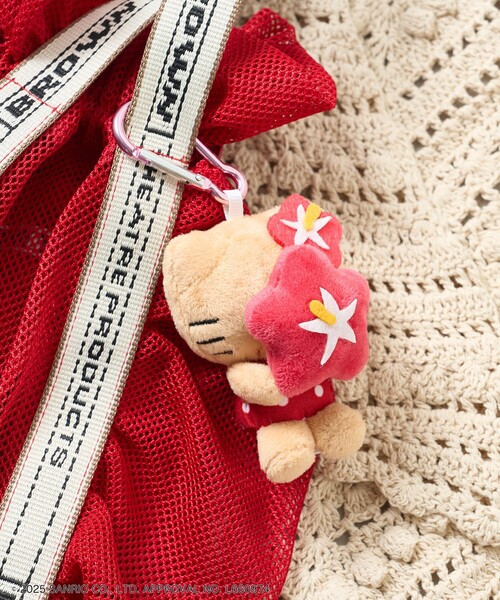 ハローキティ 夏休み海バージョン 日焼け レア 根付け ストラップ ご