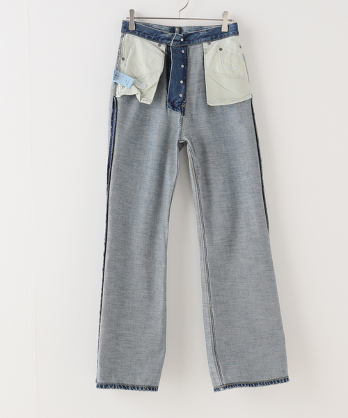 plage（プラージュ）の「Semi Flared デニムパンツ（デニムパンツ