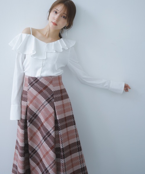 SNIDEL（スナイデル）の「【WEB限定カラーあり】ロービングチェック