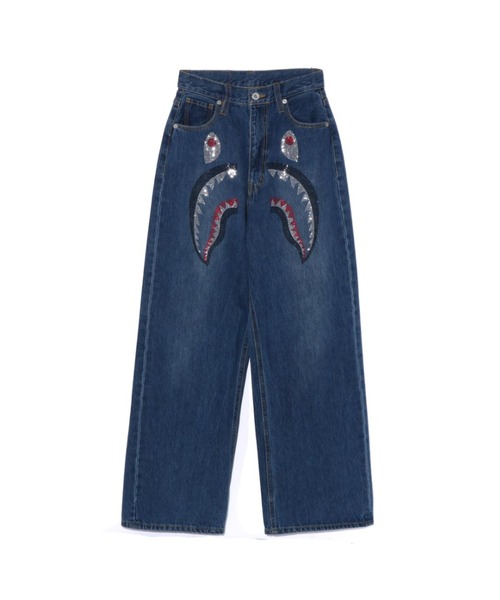 A BATHING APE（アベイシングエイプ）の「CRYSTAL STONE SHARK HIGH