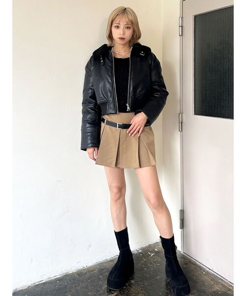 EMODA（エモダ）の「ショートボアブルゾン（ブルゾン）」 - WEAR