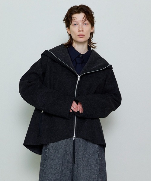 MAISON SPECIAL（メゾンスペシャル）の「Zip Hoodie/ジップパーカー