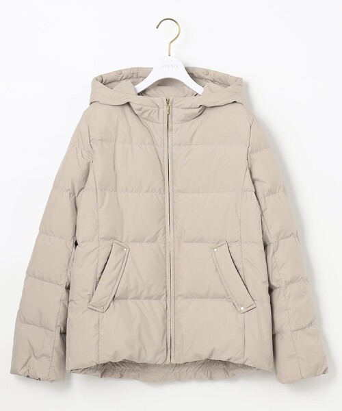 ANY SIS（エニィスィス）の「【撥水加工】2WAYピーチショート ダウン