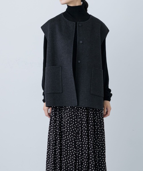 かぐれ（カグレ）の「ウールリバーベスト（ベスト）」 - WEAR