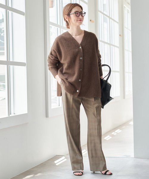 セール】フォックスウールミックス2WAYカーディガン（カーディガン