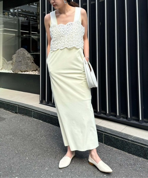 GALLARDAGALANTE（ガリャルダガランテ）の「【2WAY】ストレッチマキシ