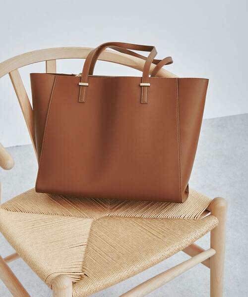 WEB限定】ワンポイント シンプル トートバッグ（ソフトPCバッグ付