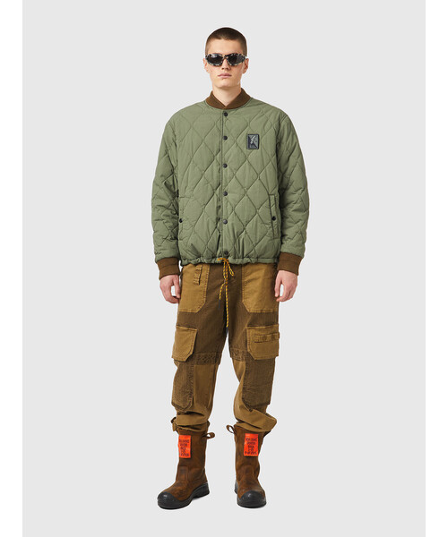 DIESEL（ディーゼル）の「メンズ ジャケット ミリタリージャケット