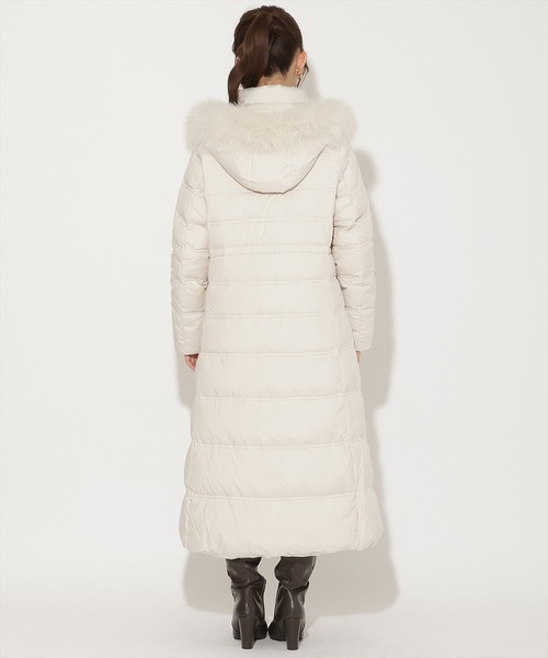 FOXファー付きスーパーロングダウン（ダウンジャケット/コート）｜AND