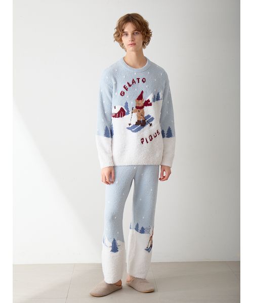 gelato pique（ジェラートピケ）の「【HOLIDAY】【HOMME】スキーベア