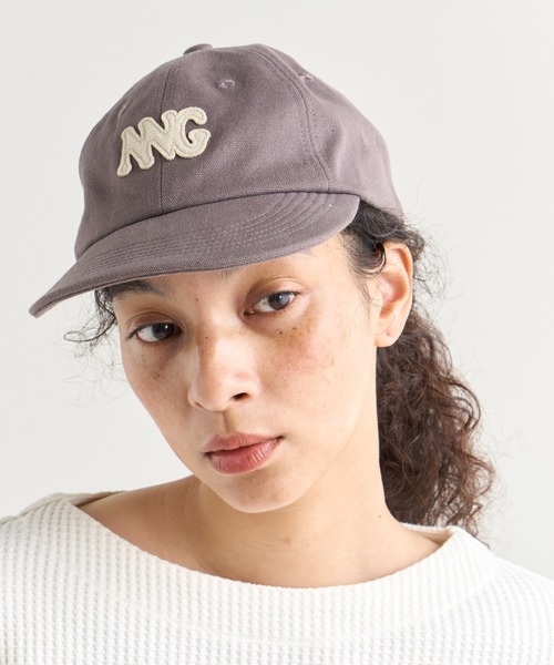 NANGA（ナンガ）の「CANVAS NNG LOGO CAP/キャンバス NNGロゴキャップ