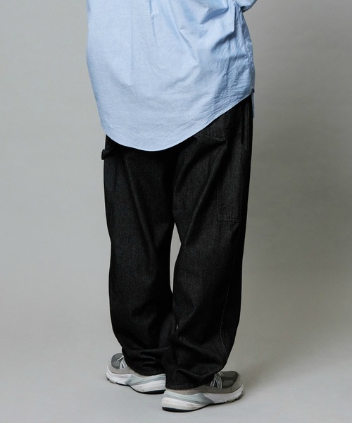 セール】EDWIN エドウィン STEPMARK ワイドストレート デニム