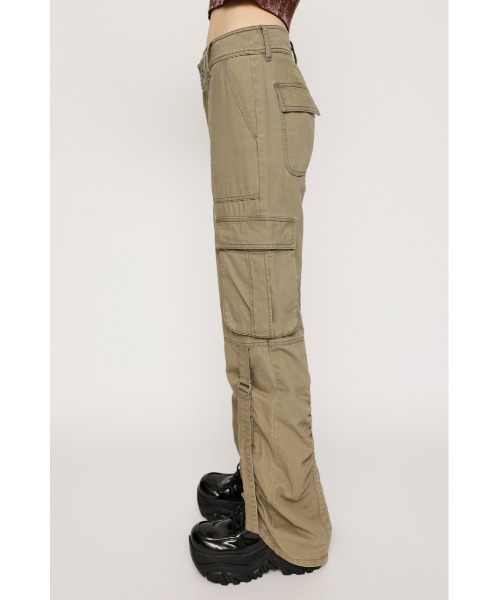 SLY（スライ）の「L/W MILITARY FLARE PT ローウエスト ミリタリー