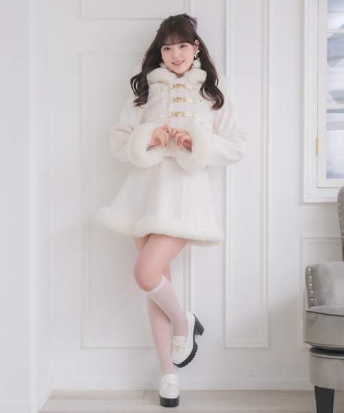 セール】【セットアップ対応】ハートバックルショートコート（その他