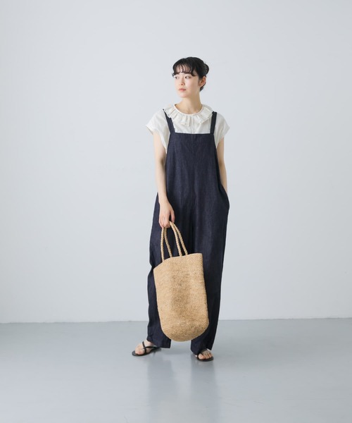 かぐれ（カグレ）の「デニムイージーサロペット（デニムパンツ）」 - WEAR