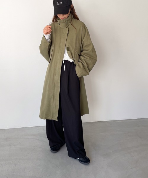 CANAL JEAN（キャナルジーン）の「via j(ヴィアジェイ) スタンドカラー