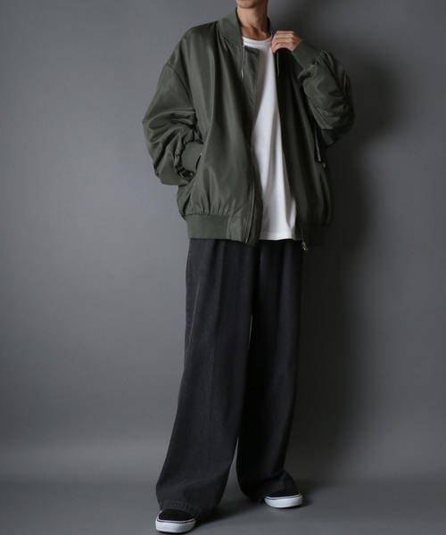 セール】Big Silhouette MA-1/別注 ビッグシルエット MA-1 フライト