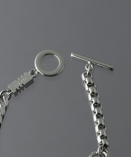 Jieda（ジエダ）の「【JIEDA / ジエダ】SWITCHING WIDE CHAIN BRACELET