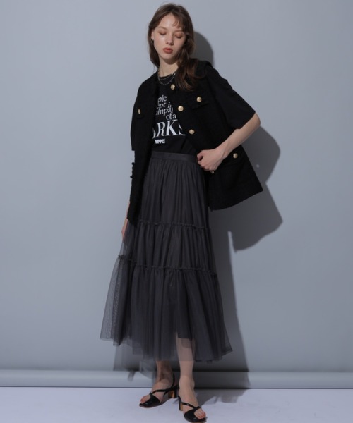 CADUNE（カデュネ）の「チュールスカート（スカート）」 - WEAR