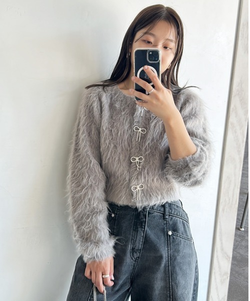 SNIDEL（スナイデル）の「デザインワイドデニム（デニムパンツ）」 - WEAR