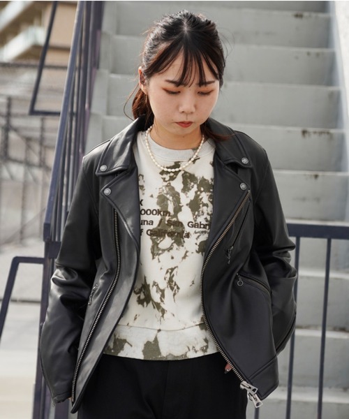 AVIREX（アヴィレックス）の「≪直営店限定≫SHEEP LEATHER W RIDERS