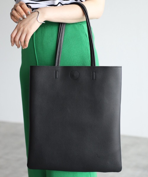 セール】【ポートジュール】 【レザー】縦型 トートバッグ A4対応