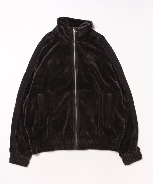 セール】PUMA プーマ ユニセックス T7 オーバーサイズ ベロア トラック