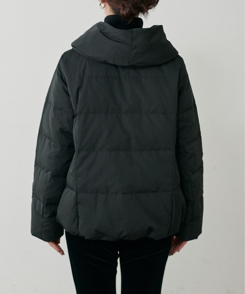 セール】【LARUTA】ピーチスキンダウンフェザーコート（ダウン