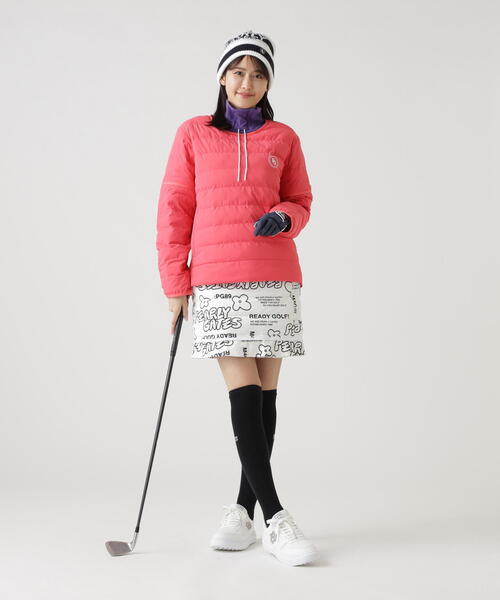 PEARLY GATES】NyストレッチBIGリップストップ中綿2WAYスニード