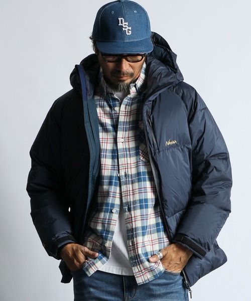 NANGA×DUFFER AURORA-TEX HOODIE DOWN JK：ナンガ別注 日本製 オーロラ