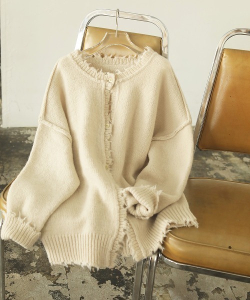 TODAYFUL（トゥデイフル）の「ロウゲージニットカーディガン