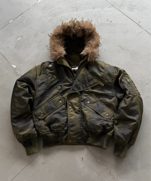 ANDER HUNK（アンダーハンク）の「Faded N2B Flight Jacket / フェード